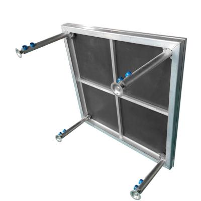 China Portable Aluminum Alloy Stage Stage With Adjustable Height And Side Lock Whwt01 for sale