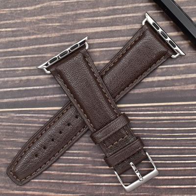 China Original Genuine Leather Soft and Comfortable Metal Strap Watch Strap Metal Clasps for Watch Strap for sale