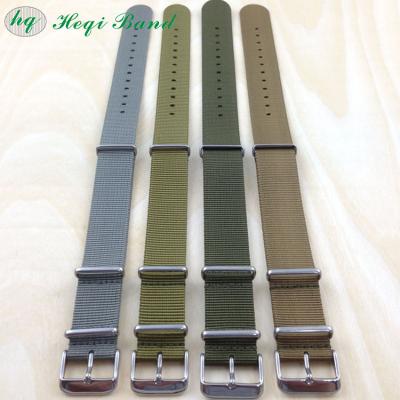 China Factory price durable wholesale high quality custom made nylon watch strap for sale