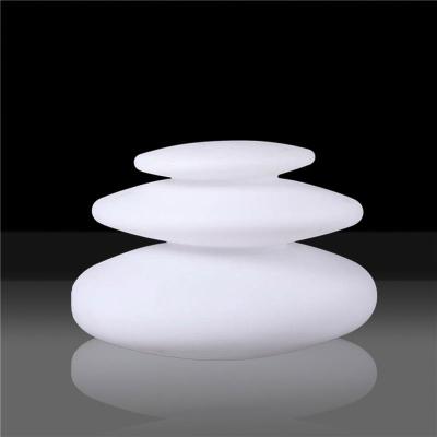 China Customized Led Lampshade Plum Blossom Clear Plastic Lampshade Stone Landscape Lights Bar Counter Party Table Club Plastic Couch Sofa Chair for sale