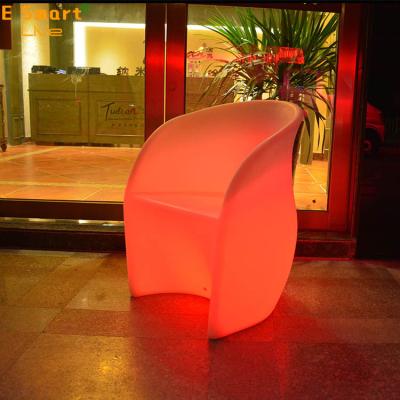 China Outdoor Bar Chair Glow Stools LED Bar Furniture LED Bar Stool Umpire Chair for sale