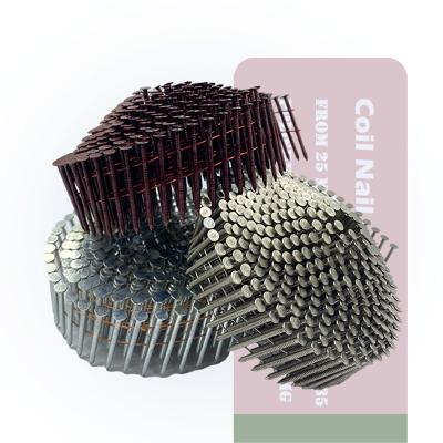 China Countersunk Manufacturer for  pallet ring shank Coil Nails for sale