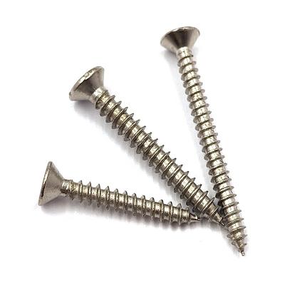 China General Industry 3.9*16 mm nickel plated self tapping screws countersunk csk head for sale