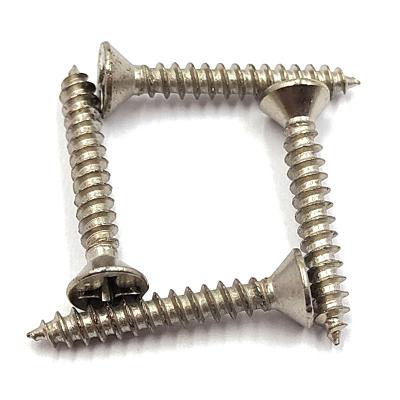 China General Industry #7*38 mm stainless steel self tapping screws countersunk head for sale