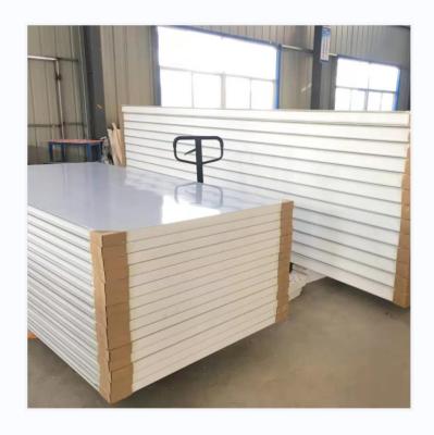 China AU Modern Standard Lightweight EPS Thermal Insulation Increased Corrugated Polystyrene Roof Sandwich Panel Prices for sale