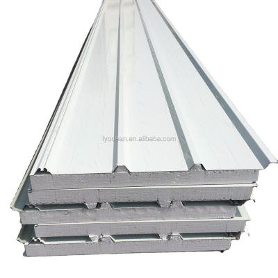 China Low Price Modern Polyurethane Steel Sheet Sandwich Panel PU Insulated Roofing for sale