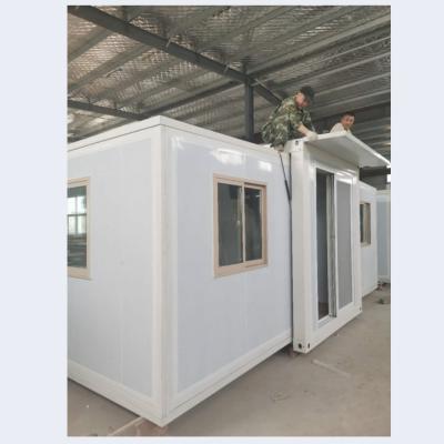 China Prefab modern foldable container house 20ft/40ft/folding container /expandable folding container living house for sale