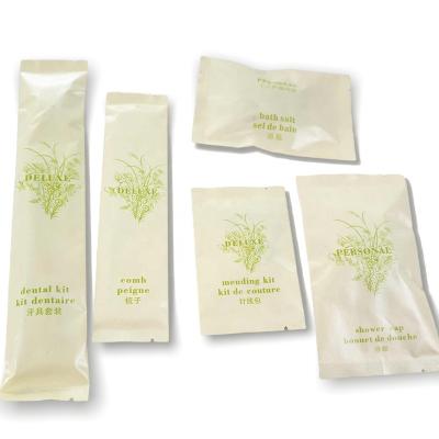 China Travel Home Hotel Disposable 5 Star Hotel Amenities Sets / Branded Toiletries Hotel Amenities Suppliers for sale