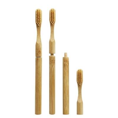 China Disposable wholesale BPA free eco-friendly bamboo toothbrush with the replaceable head for sale