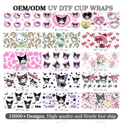 China Wholesale Custom Designs Cartoon  Printing Transfer Stickers Cartoon DTF Heat Transfer For Clothing for sale