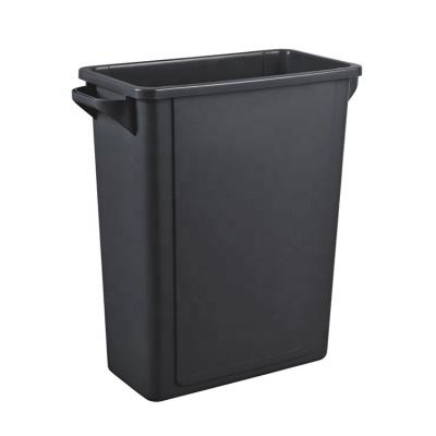 China 65 liters viable take out pp trash can recycling waste bin for sale