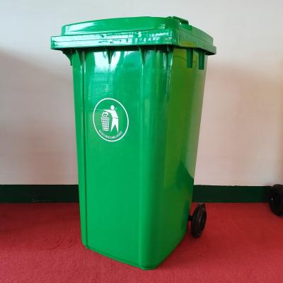 China Sustainable Bin Plastic Bin 65 Gallon 240l Waste Bin For Collect Rubbish for sale