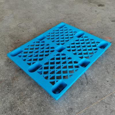 China Cheap Price 1200x1000 Warehouse Single Faced Plastic Pallet For Sale for sale