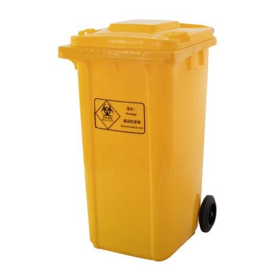 China Sustainable Plastic 240l Waste Bin With Standing Wheel Waste Bin Wheelie Bin for sale