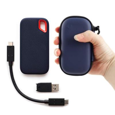 China Fashionable Durable EVA Hard Compatible Case For External SSD HDD Dart Disk Case for sale