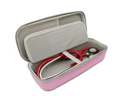 China 2021 Best EVA Manufacturer Supply 2021 Stethoscope Case Custom Made PU Material Nurse Stethoscope Bag for sale