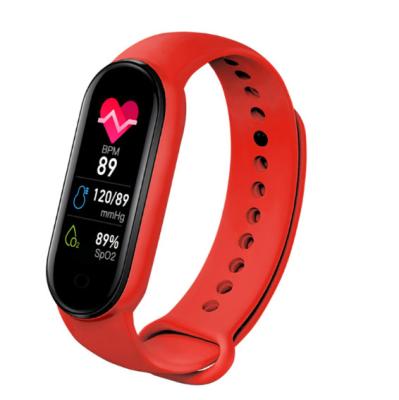 China APP Control Hot Sale M6 Smartwatch Band 6 Smart Bracelets Heart Rate Fitness Tracker Wearable Device Smart Watch for Mobile Phone for sale