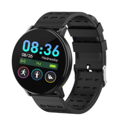 China Touch Screen 119 Plus Step Heart Rate Sleep Monitoring Smartwatch BT IP67 Waterproof Round Screen 119S Smart Watches Band for sale