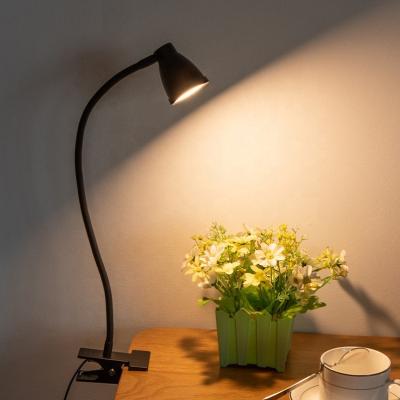 China New arrivals simple design flexible flexible gooseneck led clip table lamp eye protection kids desk lamp led for sale