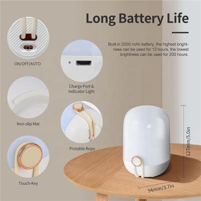 China Portable Bedroom Decoration Dimming RGB Led Night Light Lamp USB Battery Operated Baby Night Light With High Quality for sale