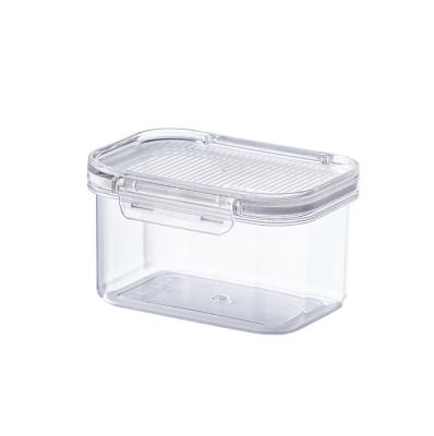 China Kitchen Airtight Food Storage Container Freshness Keeping Container Clear Plastic Food Jar for sale