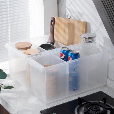 China Plastic Stocked Competitive Price Refrigerator Storage Barrel Others Storage Boxes for sale