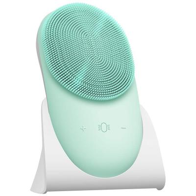 China Jiutian Modern Face Beauty Tool Face Cleansing Brush Sonic Facial Cleansing Brush Exfoliating Clean Brush For Sale for sale