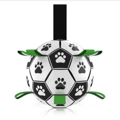 China Dropshipping Dogs Dog Toys Pet Soccer Toys Dog Football Pet Bite Chew Interactive Training Balls for sale