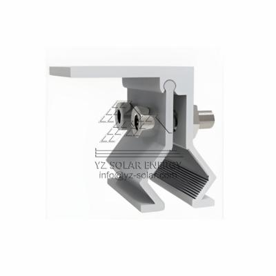 China Tin Roof Solar Mounting System Installed By Tin Roof For Metal Roof Hook for sale