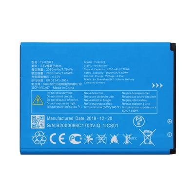 China DCTENONE TLi020F1 TLi020F2 2050mAh Mobile Phone Battery For Alcatel PIXI 4 Pop 5045D 2 5042D C7 7040 7040D / TCL J720 J720T J726T J726T for sale