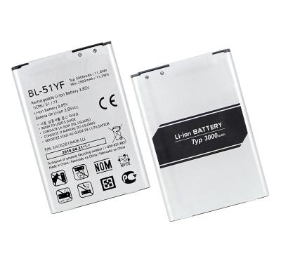 China Mobile Phone Cell Phone Battery Packs BL-51YF For LG G4 H815 H810 VS999 Stylo F500 Battery Lithium Ion Batteries for sale