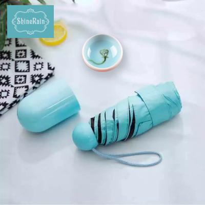 China All In 1 Hot Selling Smbrella Pill Folding Pill Umbrella Mini Capsule Umbrella for sale