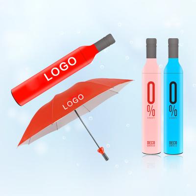 China Country Bottle Umbrella Umbrella Bottle Wine Bottle Umbrella for sale