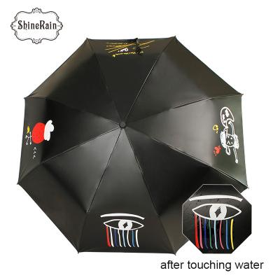 China All in 1 Anti UV Sun Umbrella - 3 Times Windproof UPF 50+ Rainproof UV Protection for sale