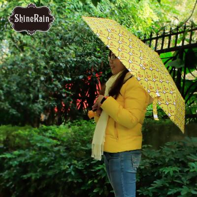 China Beautiful Chook Umbrellla Handle Mini Umbrella Yellow Main Folding Full Body Custom Umbrella Single Folding Umbrella For Sale China Supplier for sale