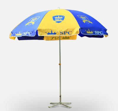 China Cheap beach sun umbrella manufacturer china shop umbrella outdoor custom printing beach sun umbrella for sale