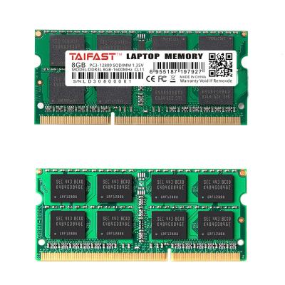 China High Quality Socket RAM 2GB 16GB 8GB 4GB DDR3 Ram Memoria LAPTOP Taifast Memory RAM SO-DIMM Memory Module For Laptop In Stock for sale