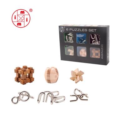 China Wooden Educational Toy Mini and Metal Jigsaw Puzzle 3d Custom Super Crossword Puzzle Games for sale