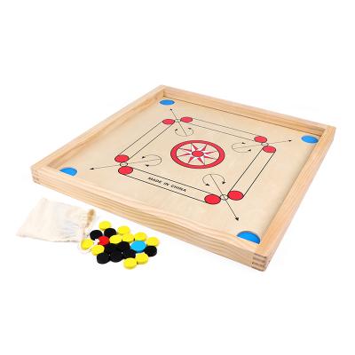 China hot sale 6+ board game carrom board wooden table games 60cm for sale