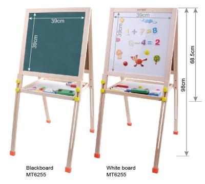 China Kids Learn Wooden Drawing Board Folding Easel Table Top Easels Wholesale for sale