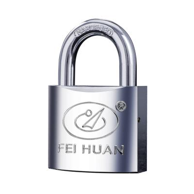 China High Quality Iron Sample Available Safety Pad Lock Heavy Duty Nickel Plated Iron Padlock for sale