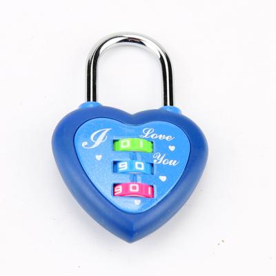 China Waterproof Lightweight Customized High Quality Direct Sales Wholesale 3 Digital Combination Padlock for sale