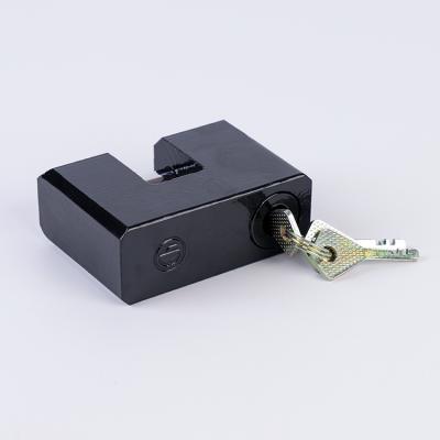 China Factory Price Waterproof Durable Wholesale Hard Rectangular Steel Padlock Execution Standard Russian Lock for sale