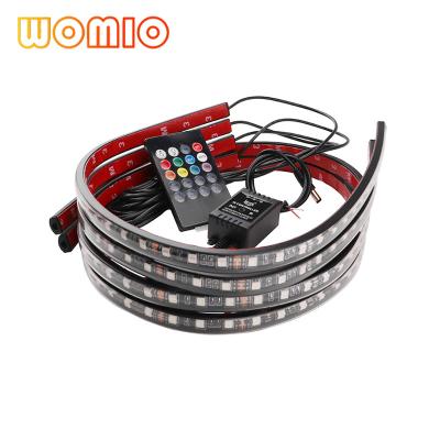 China Factory Supply LED Chassis Light RGB Chassis Voice APP Remote Control Multi-mode Chassis Car Part Factory Supply LED Ambient Light for sale