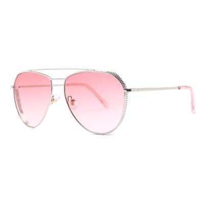 China 2021 Fashion Sunglasses Super Luxury Large Round Metal Sunglasses for sale