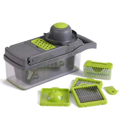 China Multifunctional Portable Viable Kitchen Accessories Tools Vegetable Chopper Peeler Grater Cutter Spiral Cutter Fruit Set for sale