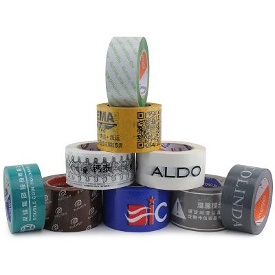 China Waterproof Custom Bopp Opp Packing Tape Rolls Carton Adhesive Tape Shipping Sealing Tape for sale