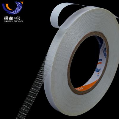 China Heat Resistant High Adhesion Double Sided Adhesive Tape With Fiberglass for sale