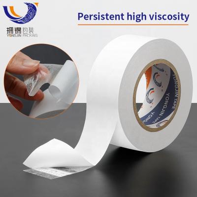 China Manufacturer Heat Resistant Acrylic Solvent Double Sided Fabric Adhesive Tape for sale