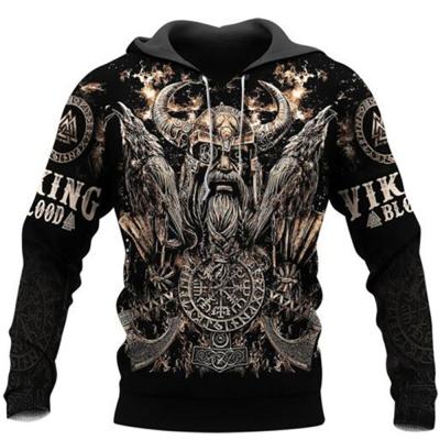 China Norse Tree of Life Viking Symbol Sweater 3D Printed Casual Unisex Harajuku Streetwear Sweatshrit Pullover Jacket Tracksuit Men's Hoodies for sale